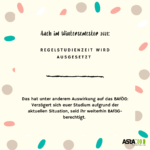 Auch im Wintersemester 2021: Regelstudienzeit wird ausgesetzt