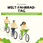 Am 3. Juni ist Welt-Fahrrad-Tag