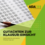 Rechtsgutachten zur Klausureinsicht