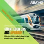 Semesterticket: Abo-Upgrade! 👏🎉🚊