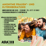 Anonyme Frauen*- und Elternberatung – News 2022