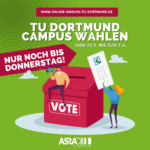 CAMPUS WAHLEN 2022: NOCH BIS DONNERSTAG