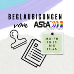 We (AStA) attest your documents!