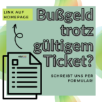 Were you fined even though you own a valid semester ticket?