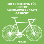 Mitarbeiter*in für unsere Fahrradwerkstatt gesucht